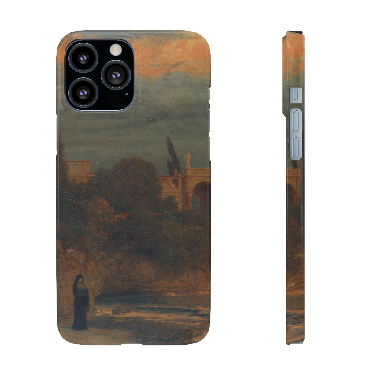 Villa by the Sea by Arnold Böcklin - iPhone Slim Case