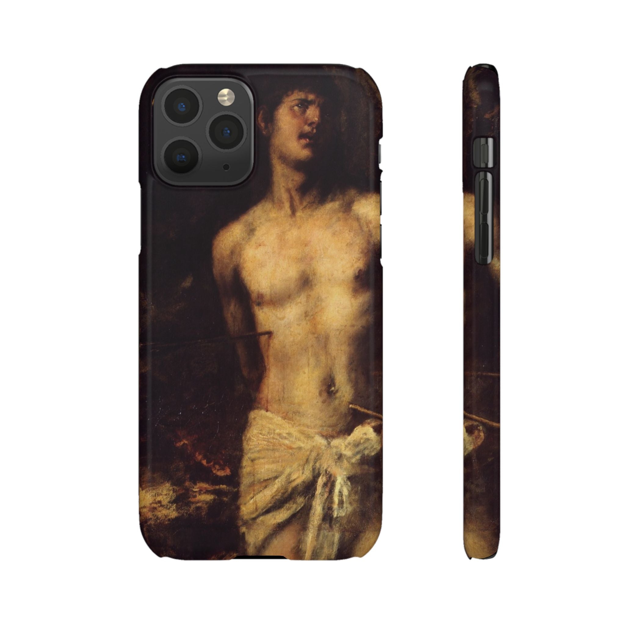 Saint Sebastian by Titian - iPhone Slim Case