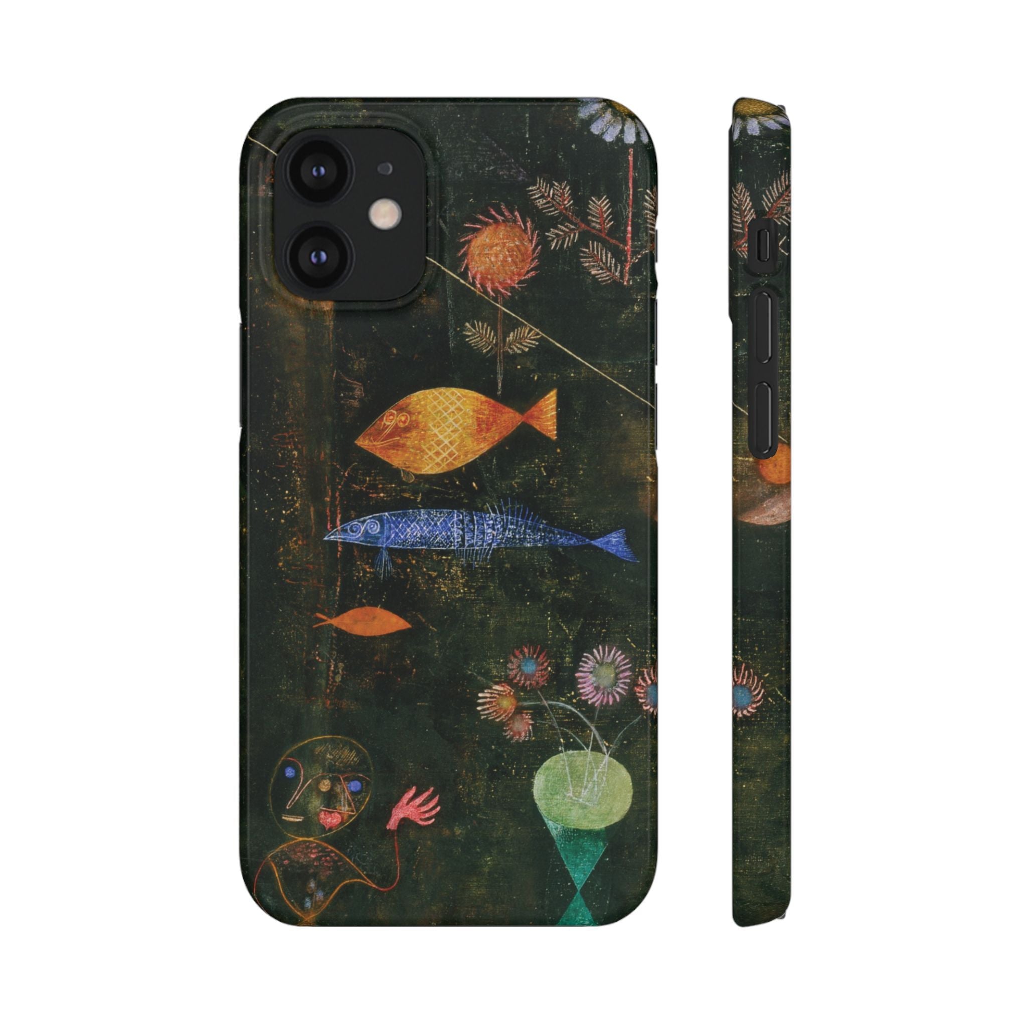 Fish Magic by Paul Klee - iPhone Slim Case