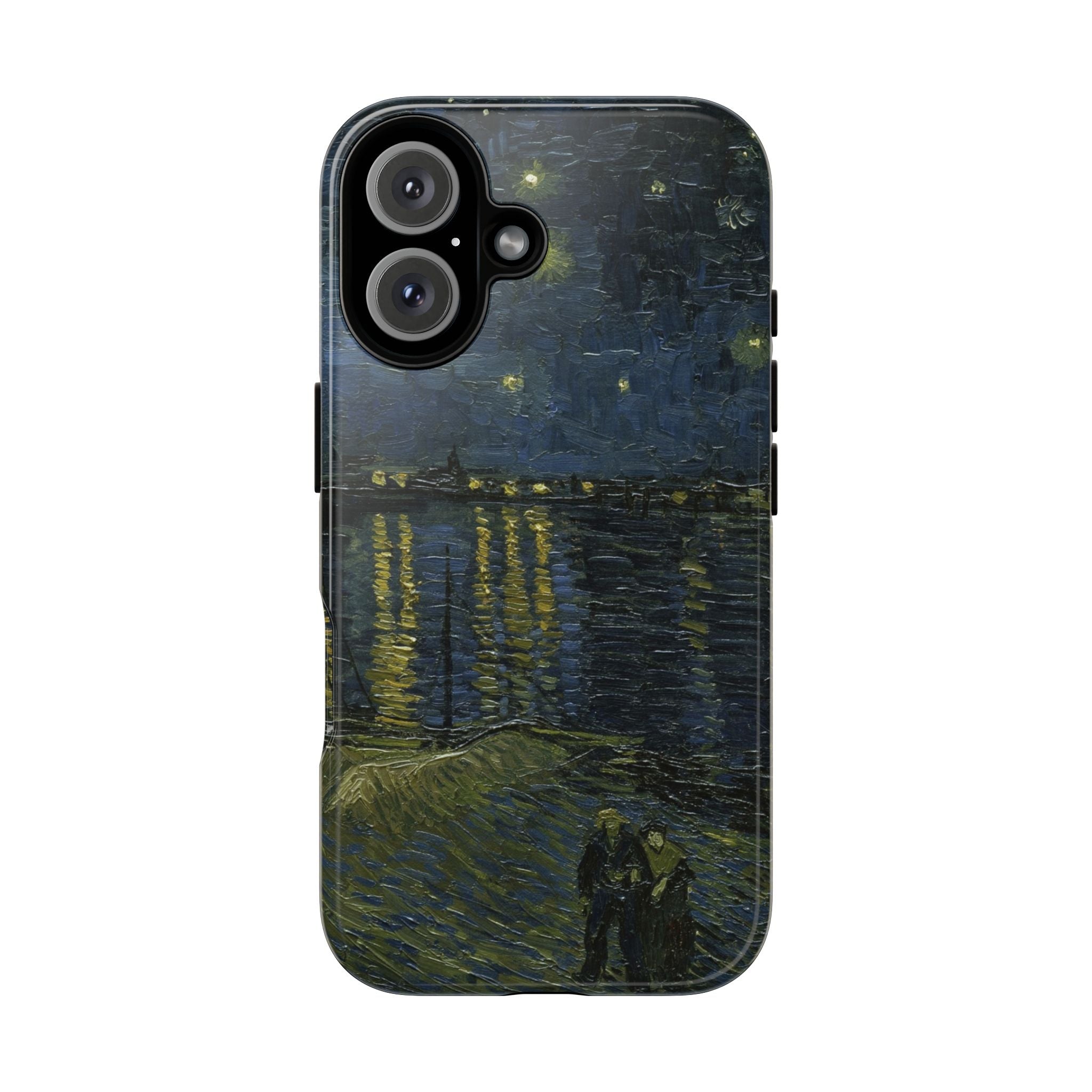 Starry Night on the Rhone by Van Gogh - iPhone Tough Case