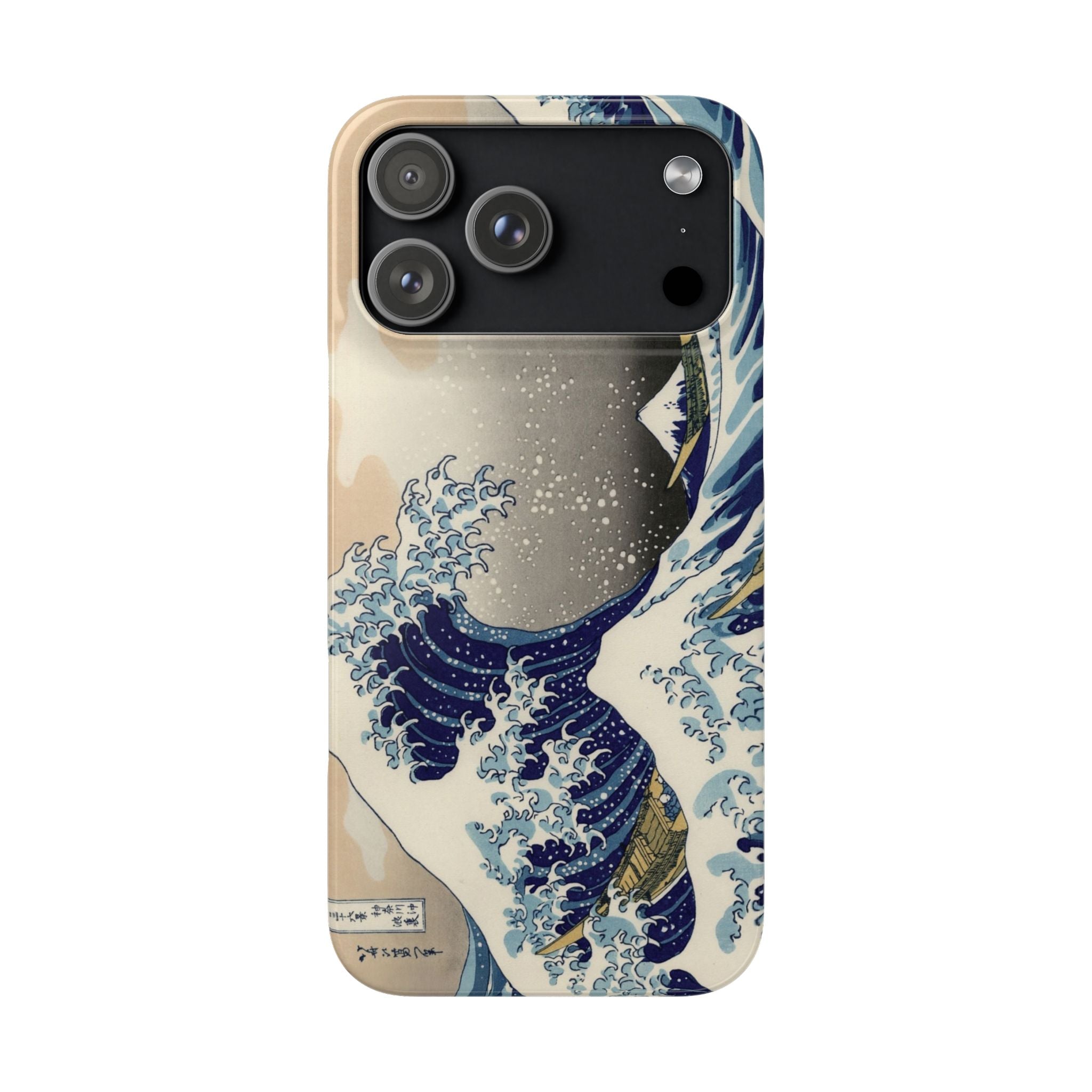The Great Wave off Kanagawa by Hokusai - iPhone Slim Case