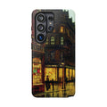 Boar Lane Leeds by John Atkinson Grimshaw - Samsung Tough Case