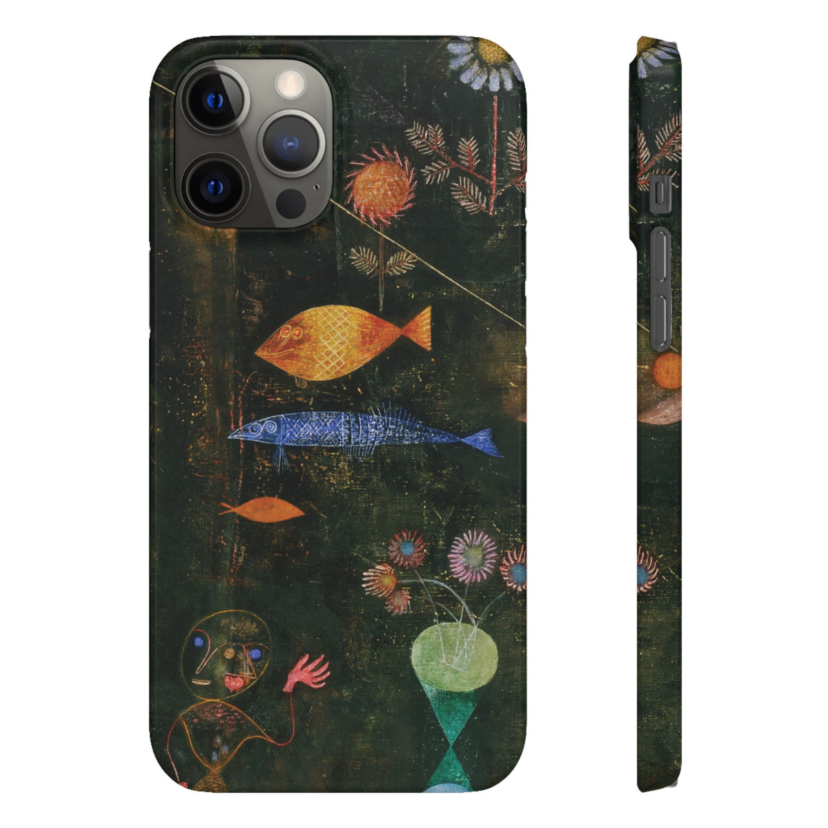 Fish Magic by Paul Klee - iPhone Slim Case