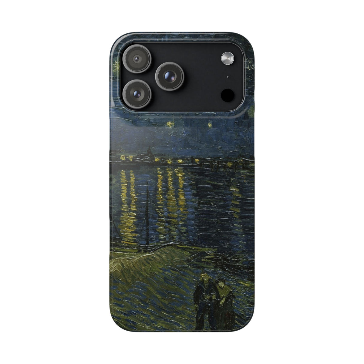 Starry Night  Over the Rhône by Van Gogh - iPhone Slim Case