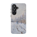Snow Scene at Argenteuil di Claude Monet - Cover rinforzata Samsung