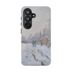 Snow Scene at Argenteuil di Claude Monet - Cover rinforzata Samsung