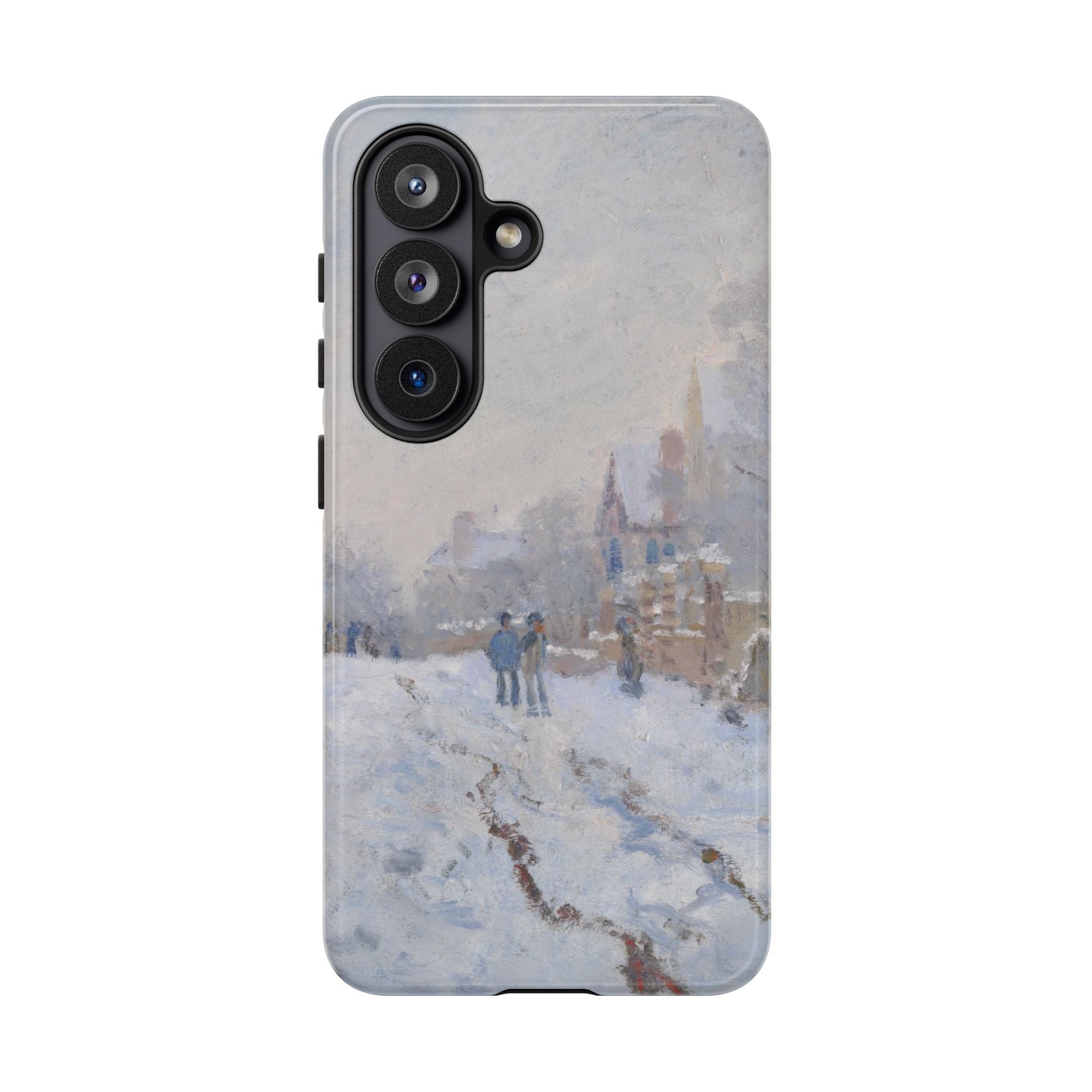 Snow Scene at Argenteuil di Claude Monet - Cover rinforzata Samsung