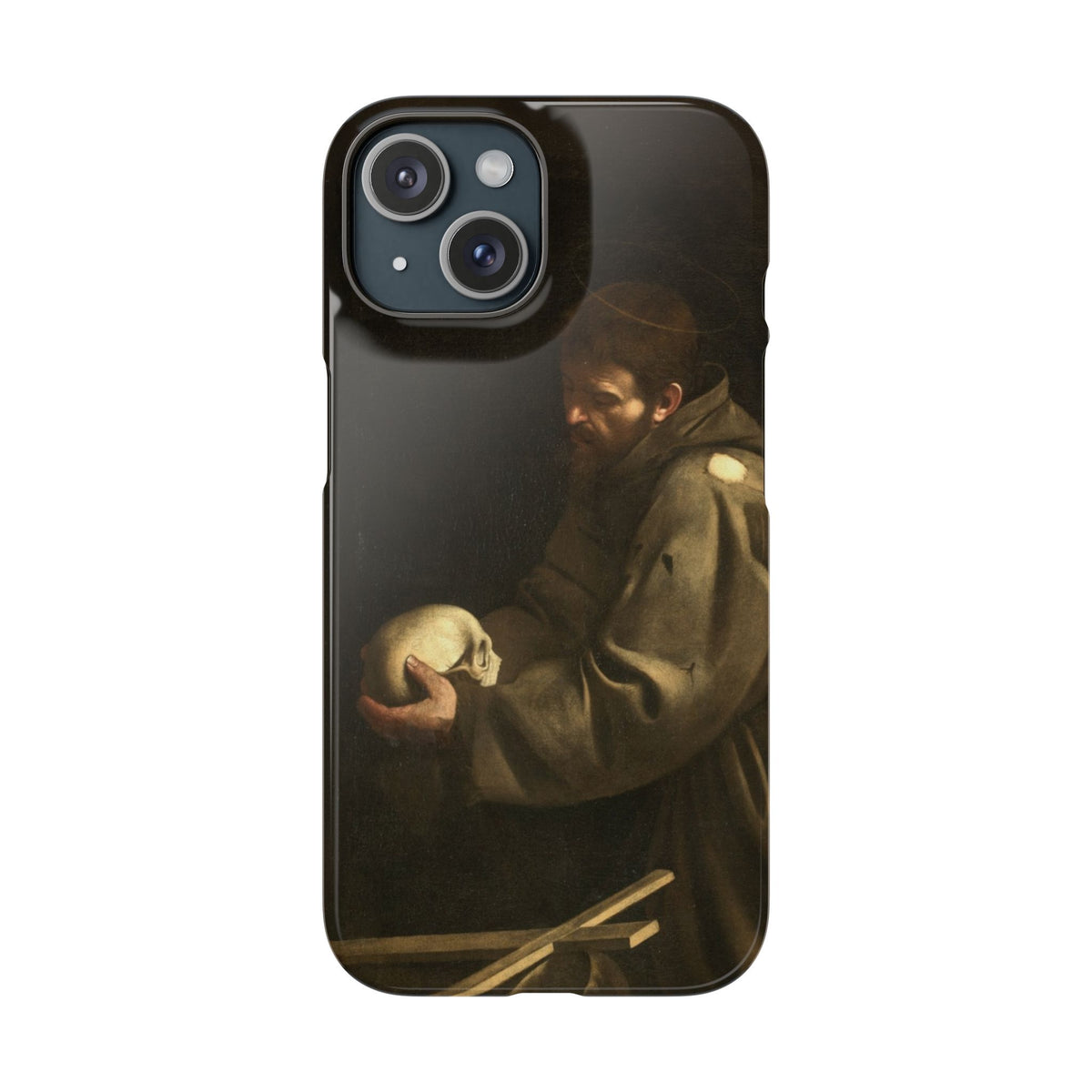 San Francesco in meditazione by Caravaggio - iPhone Slim Case