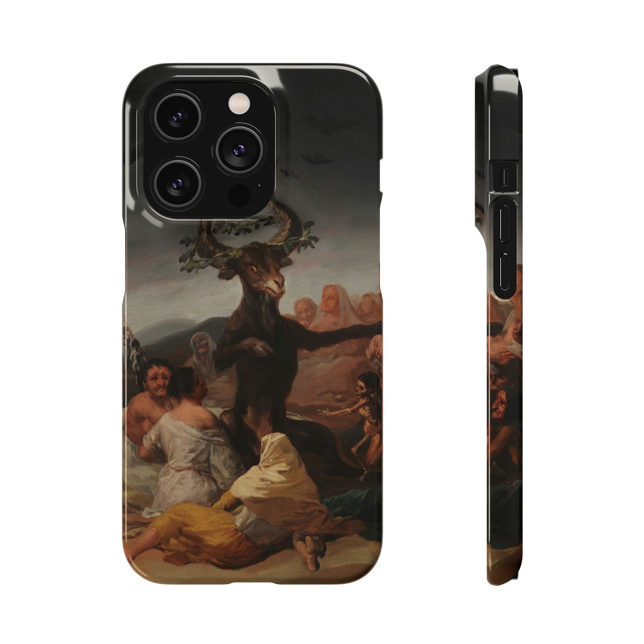 Witches’ Sabbath by Francisco de Goya - iPhone Slim Case