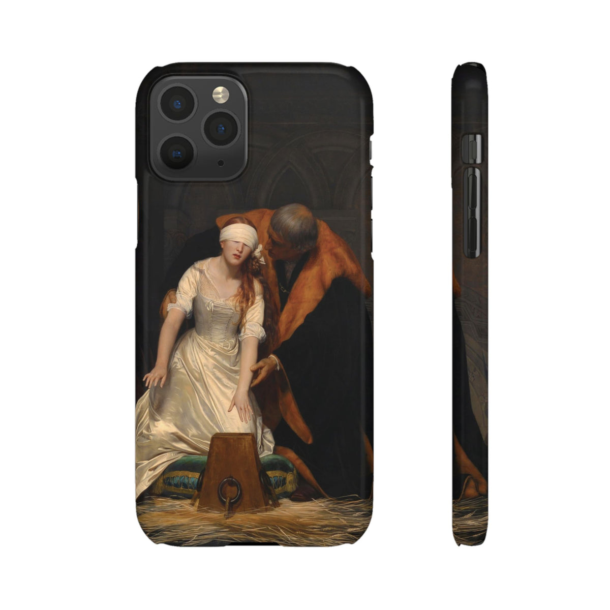 The Execution of Lady Jane Grey by Paul Delaroche - iPhone Slim Case