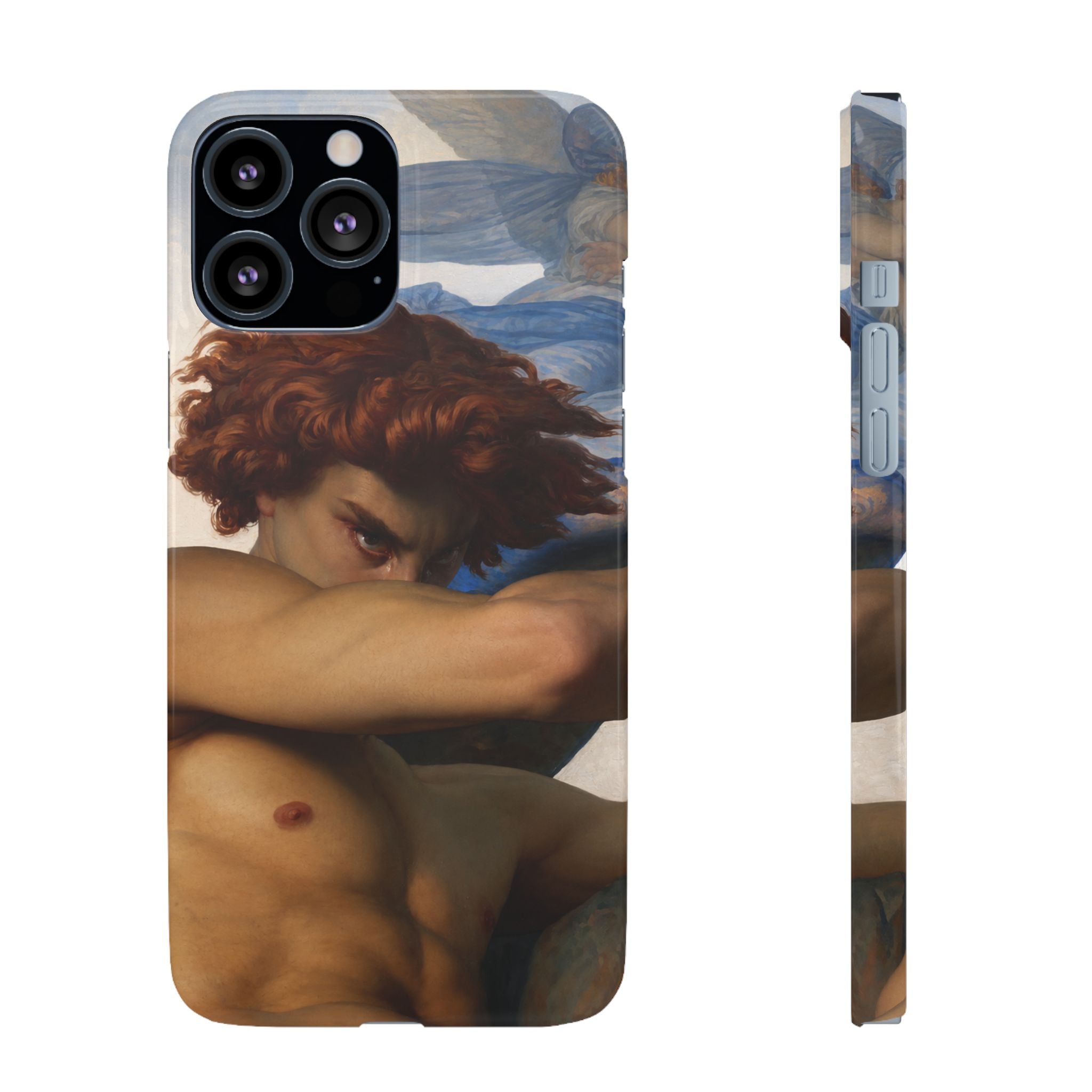 Fallen Angel by Alexandre Cabanel - iPhone Slim Case