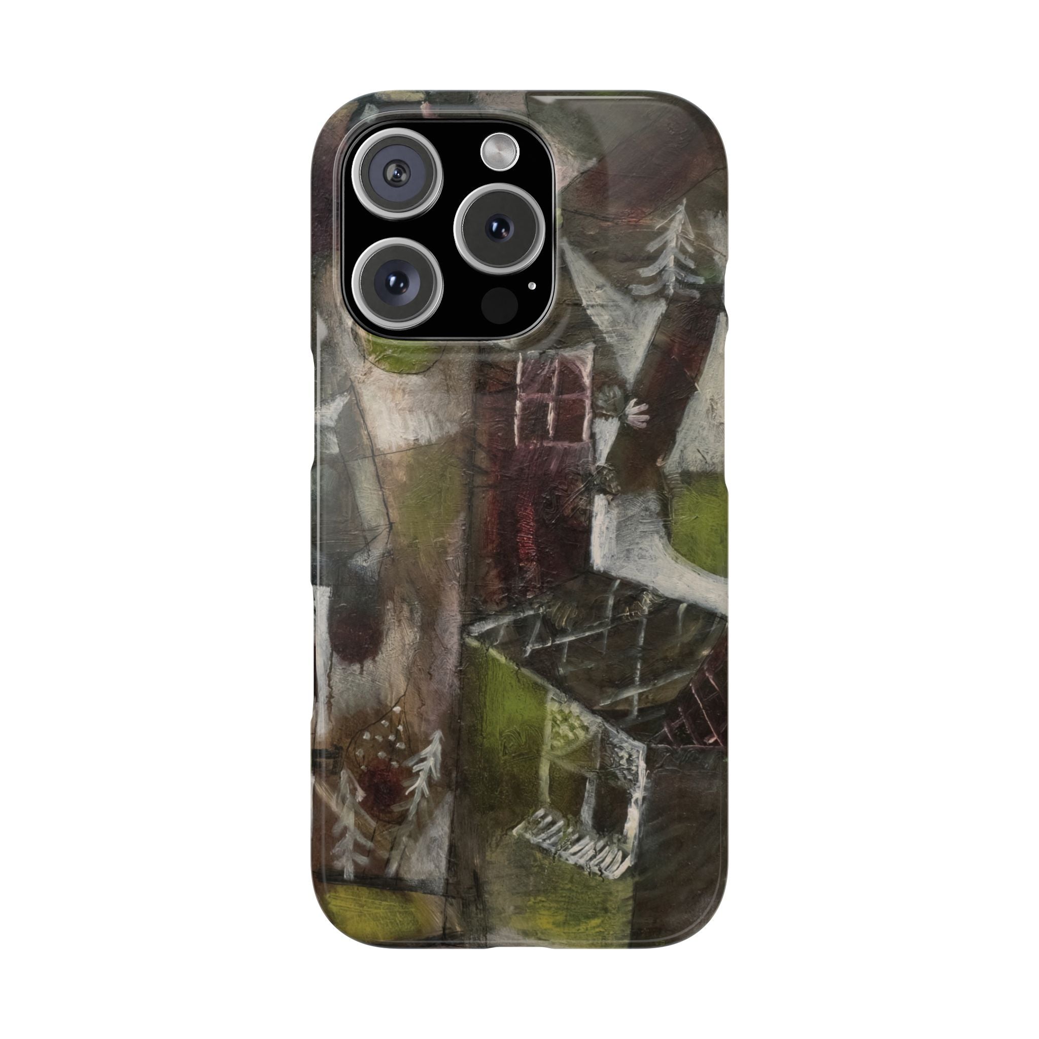 Swamp Legend by Paul Klee - iPhone Slim Case