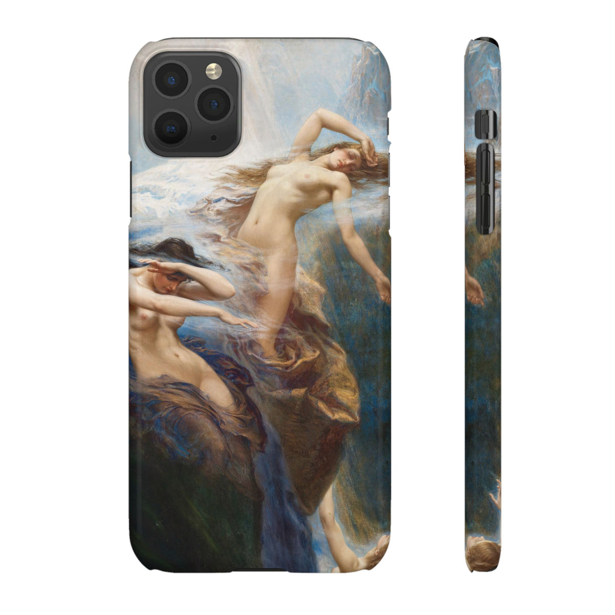 The Mountain Mists by Herbert James Draper - iPhone Slim Case