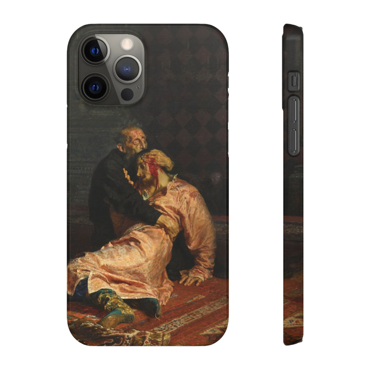 Ivan the Terrible and His Son by Ilya Repin - iPhone Slim Case