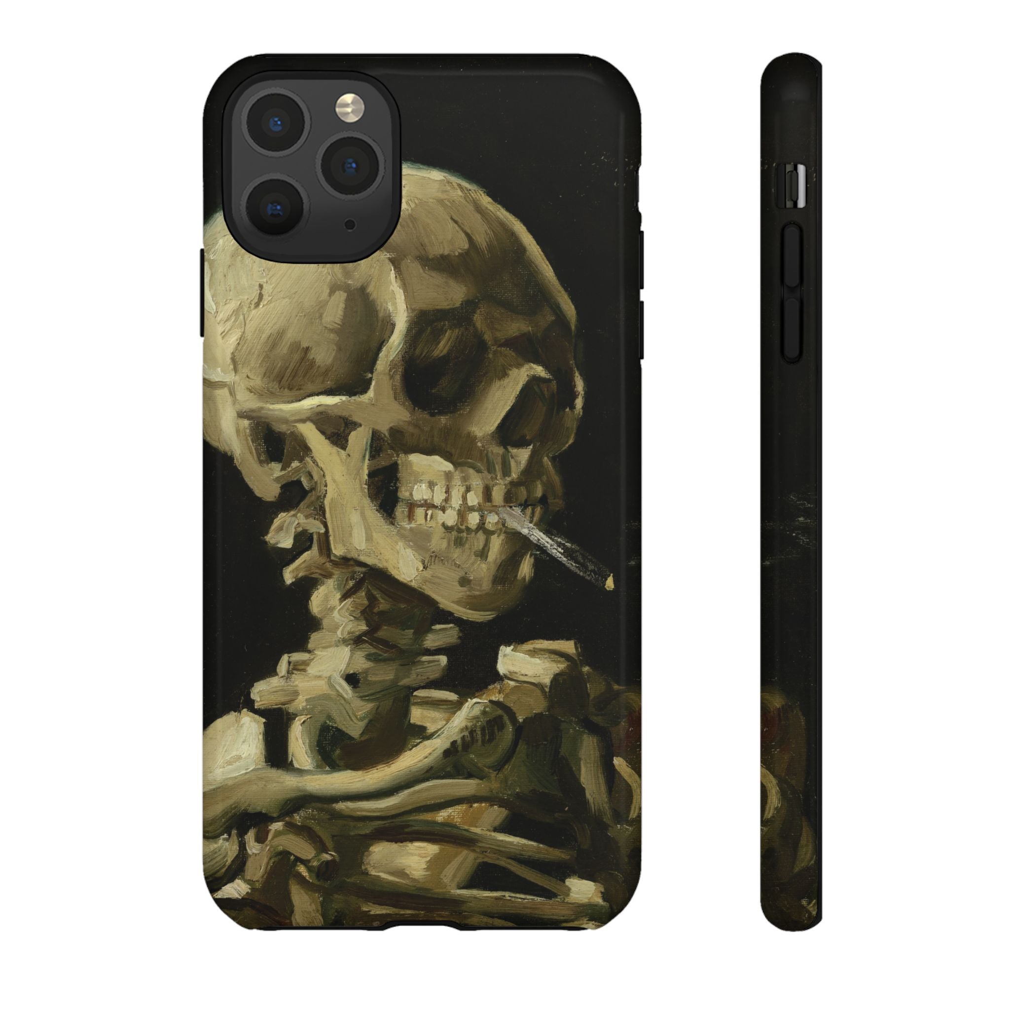 Head of a Skeleton with a Burning Cigarette by Vincent van Gogh - iPhone Tough Case
