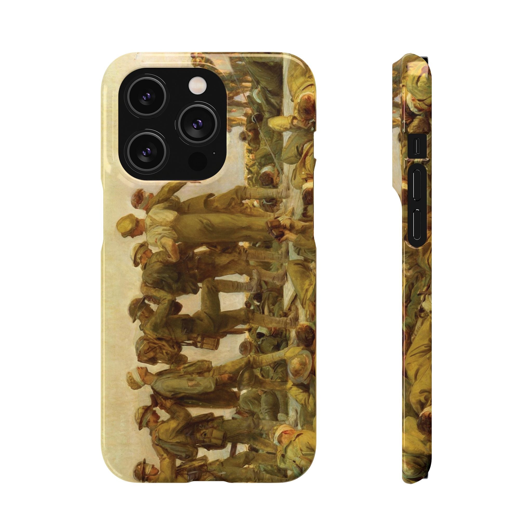 Gassed by John Singer Sargent - iPhone Slim Case
