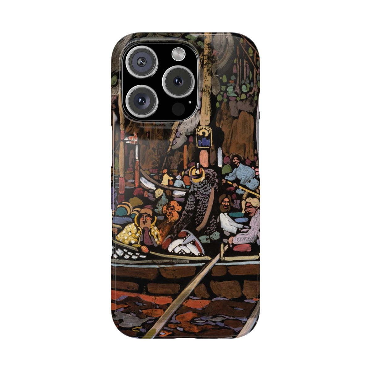Lied (Chanson) by Vasily Kandinsky - iPhone Slim Case