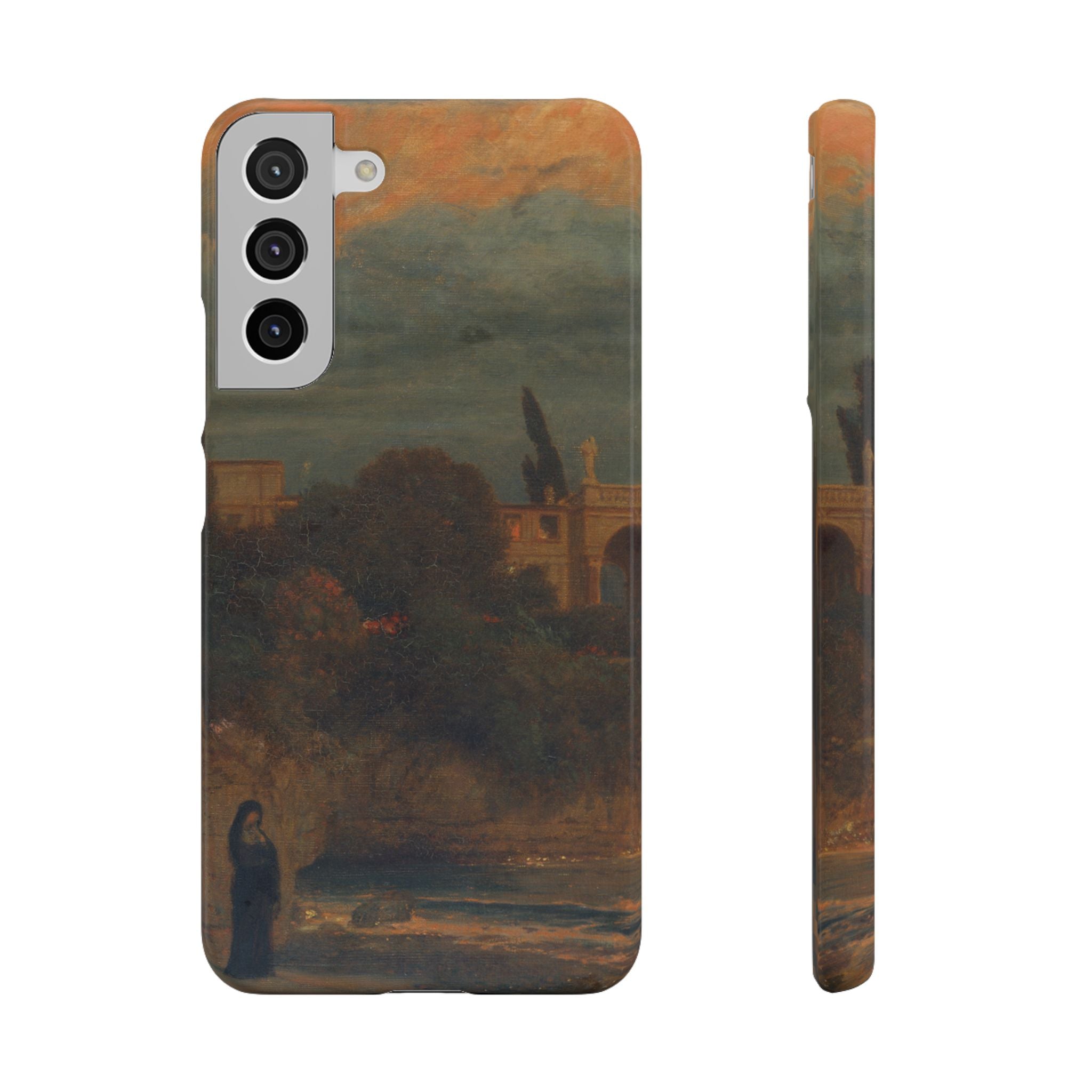 Villa by the Sea by Arnold Böcklin - Samsung Slim Case