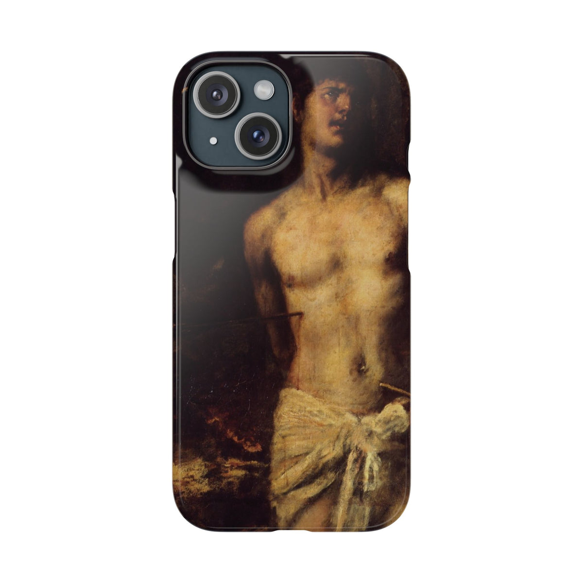 Saint Sebastian by Titian - iPhone Slim Case