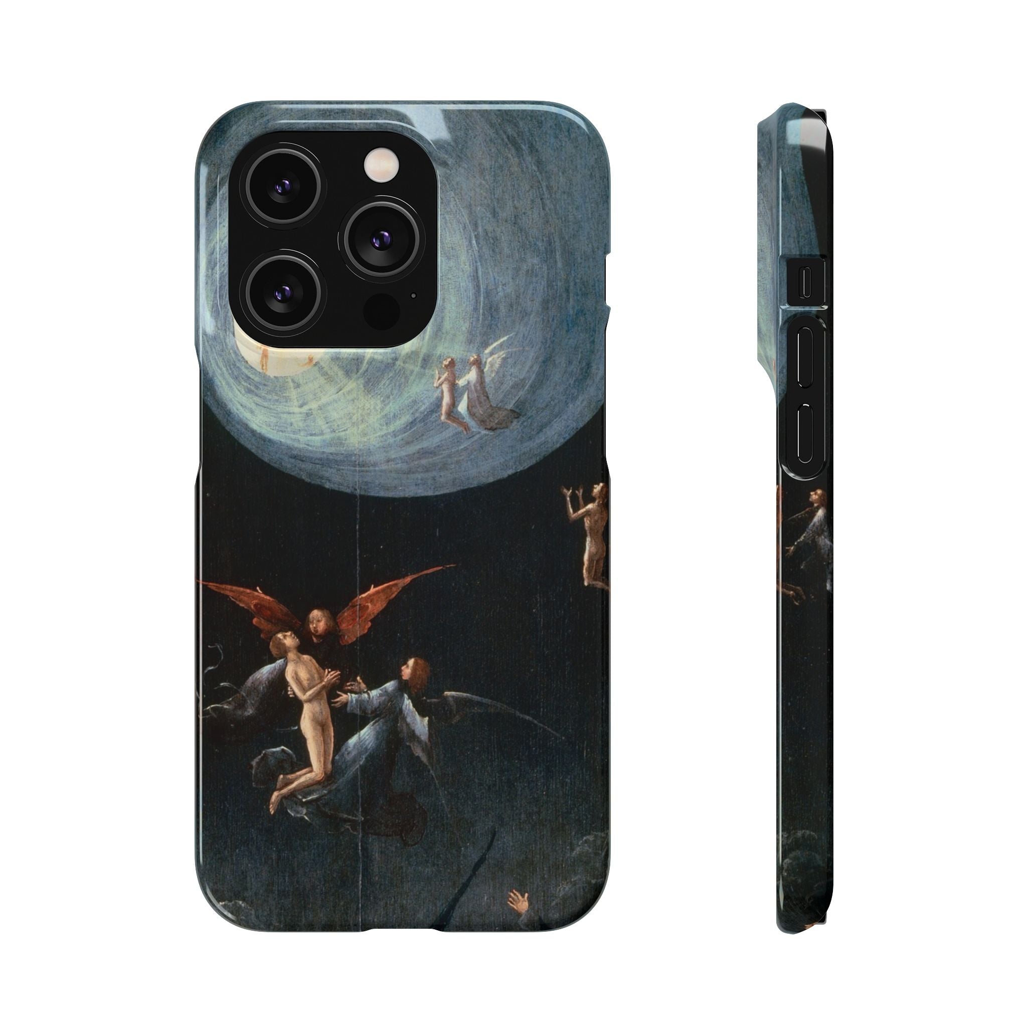Visions of the Hereafter Ascent of the Blessed by Hieronymus Bosch - iPhone Slim Case