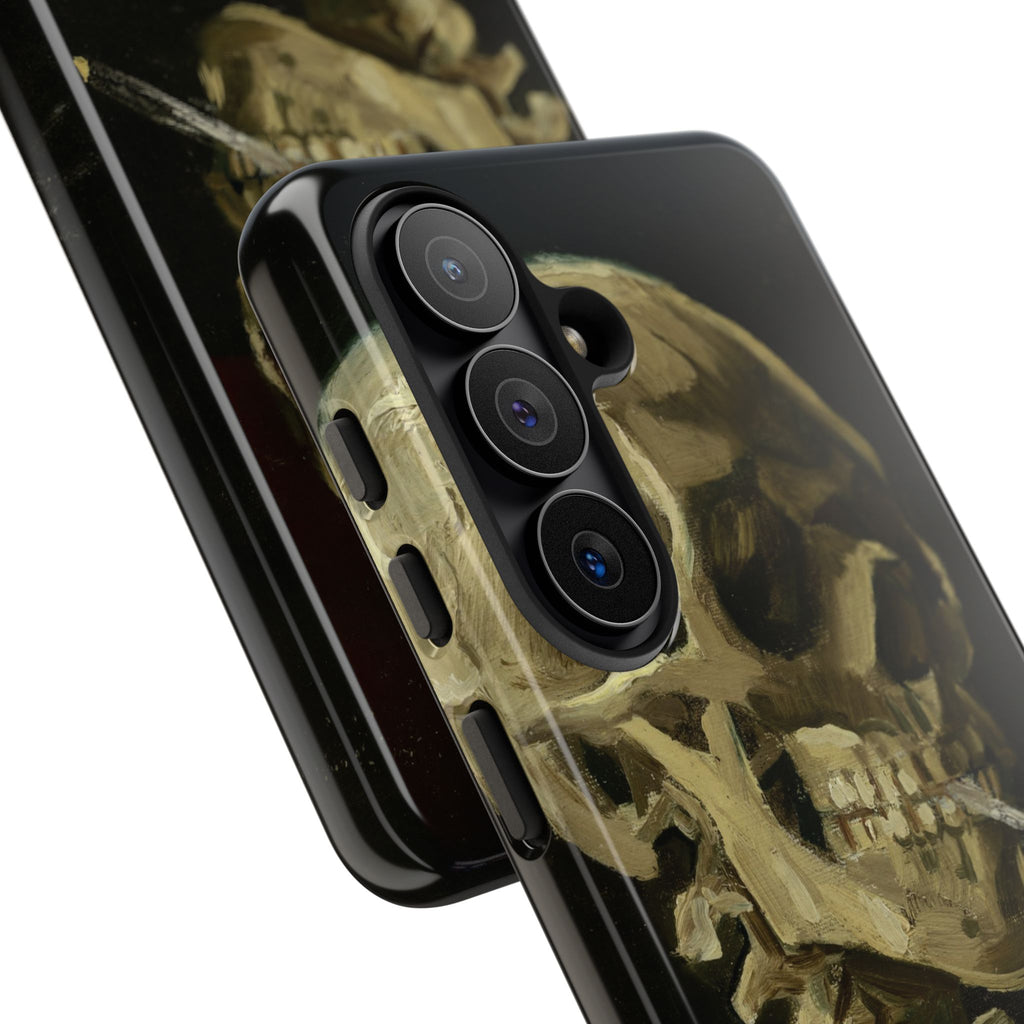 Head of a Skeleton with a Burning Cigarette by Vincent van Gogh - Samsung Tough Case