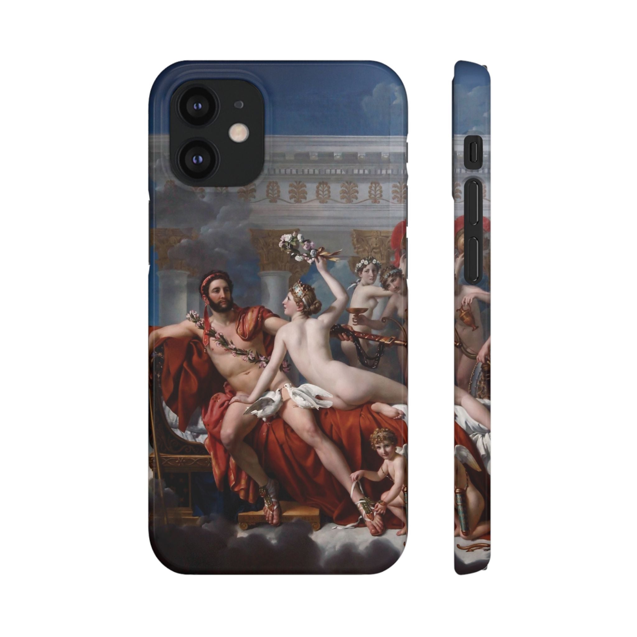 The Death of Marat by Jacques-Louis David - iPhone Slim Case