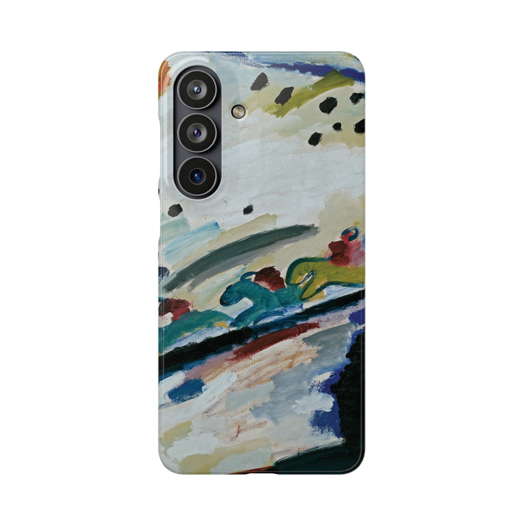 Romantic Landscape by Vasily Kandinsky - Samsung Slim Case