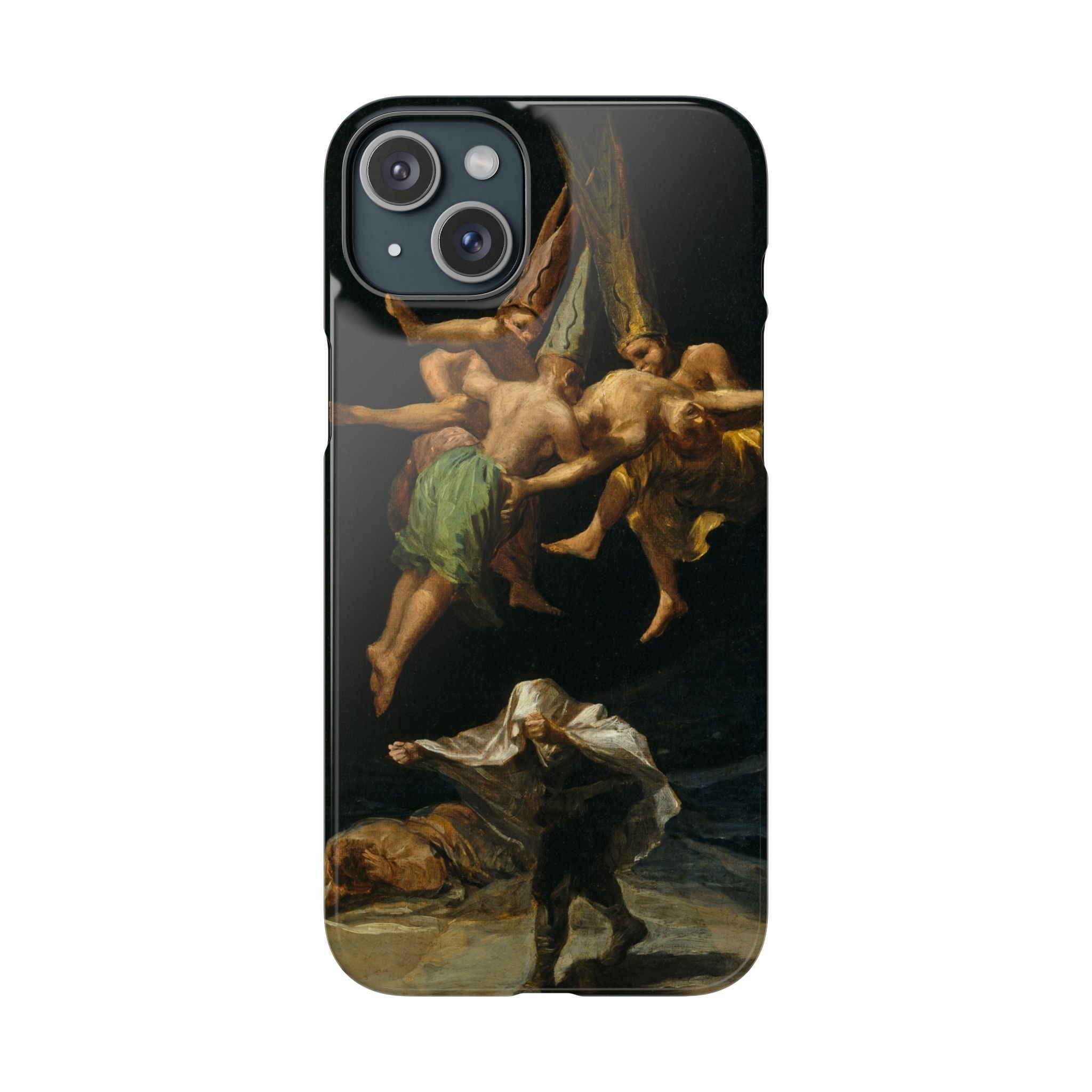 Witches’ Flight by Francisco de Goya - iPhone Slim Case