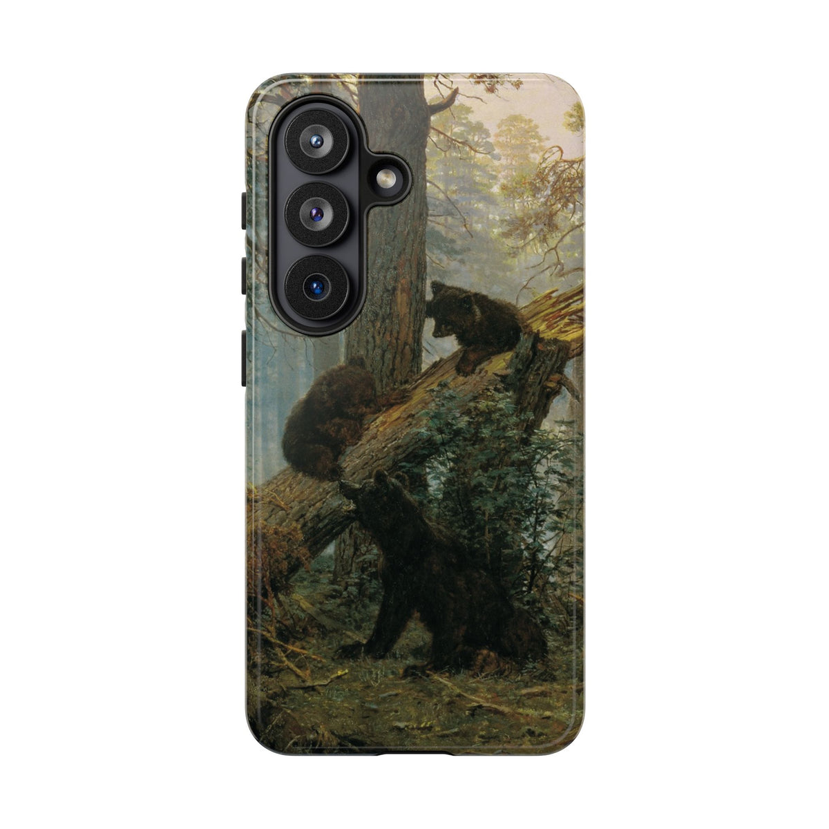 Morning in a Pine Forest by Ivan Ivanovich Shishkin - Samsung Tough Case