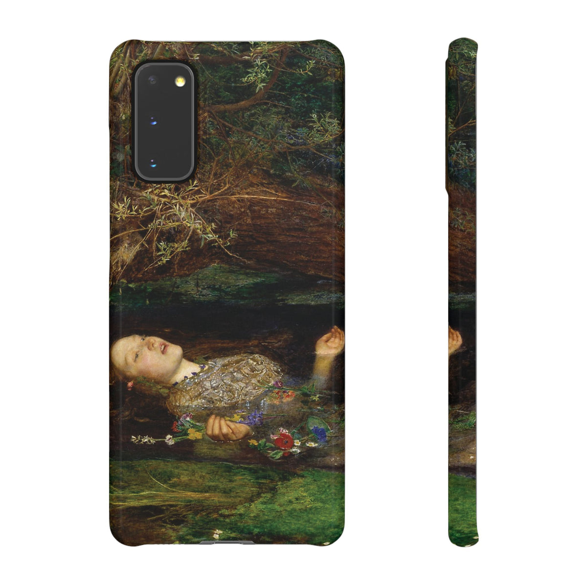 Ophelia by John Everett Millais - Samsung Slim Case