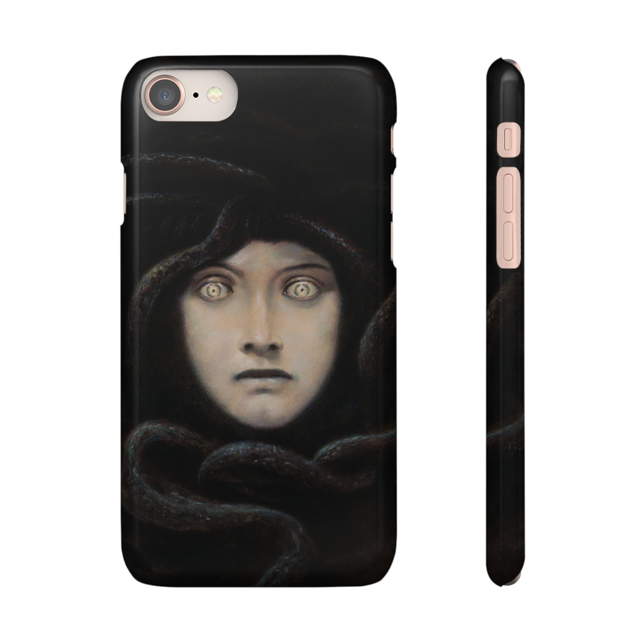 Head of Medusa by Franz von Stuck - iPhone Slim Case