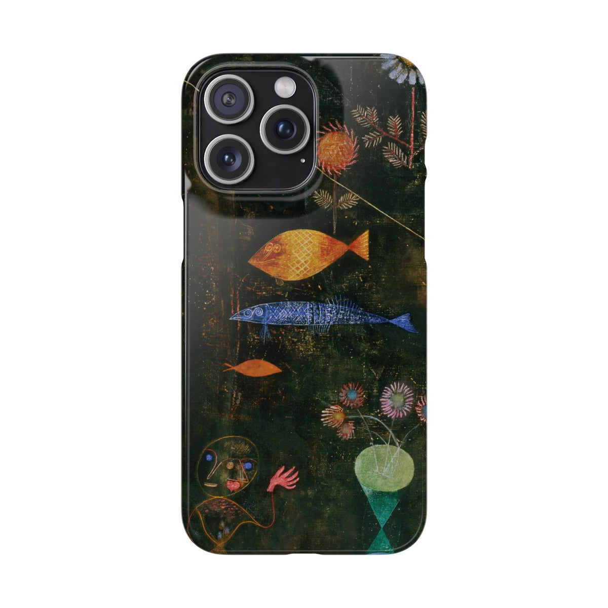 Fish Magic by Paul Klee - iPhone Slim Case