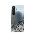 Boulevard des Capucines by Claude Monet - Samsung Slim Case