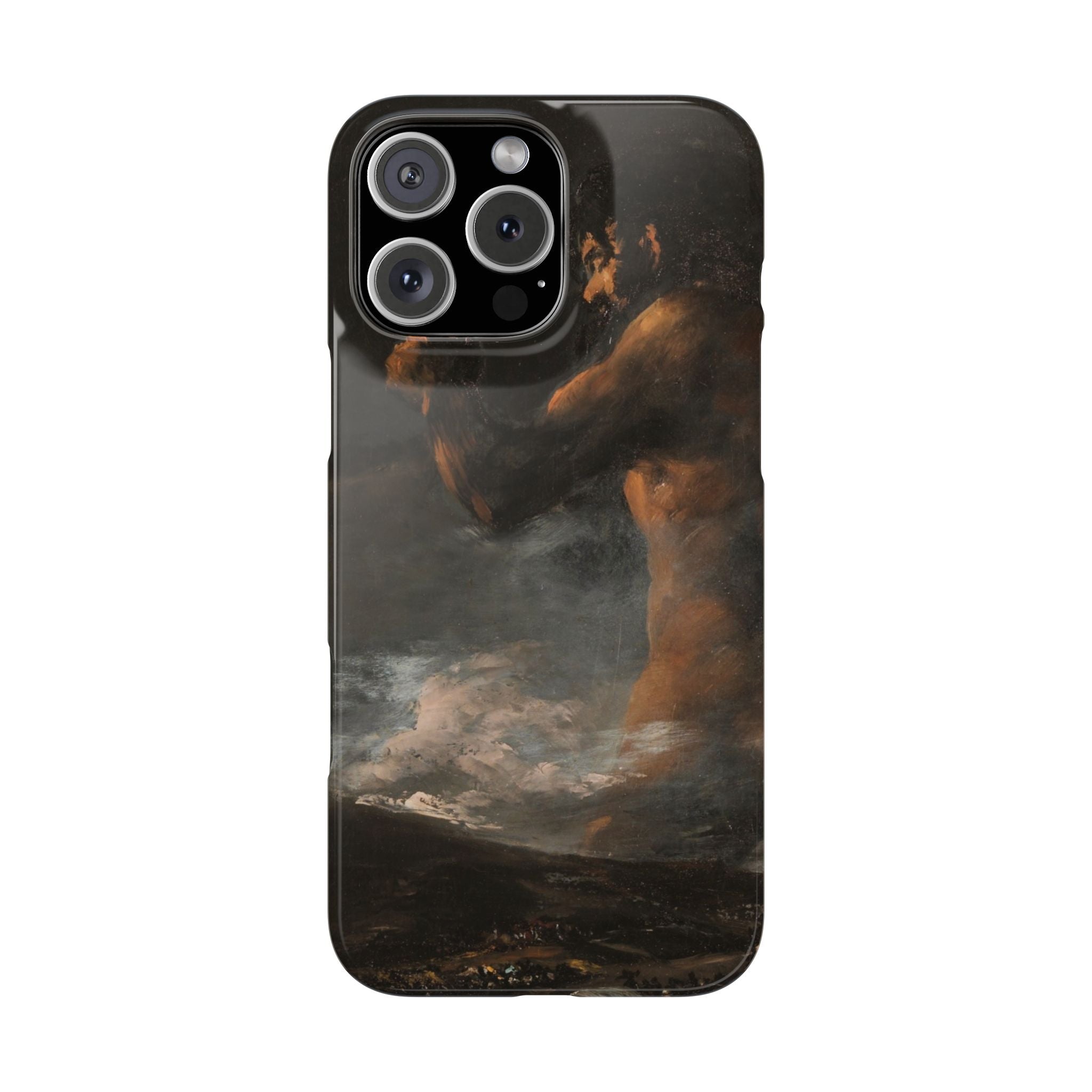 The Colossus by Francisco de Goya - iPhone Slim Case