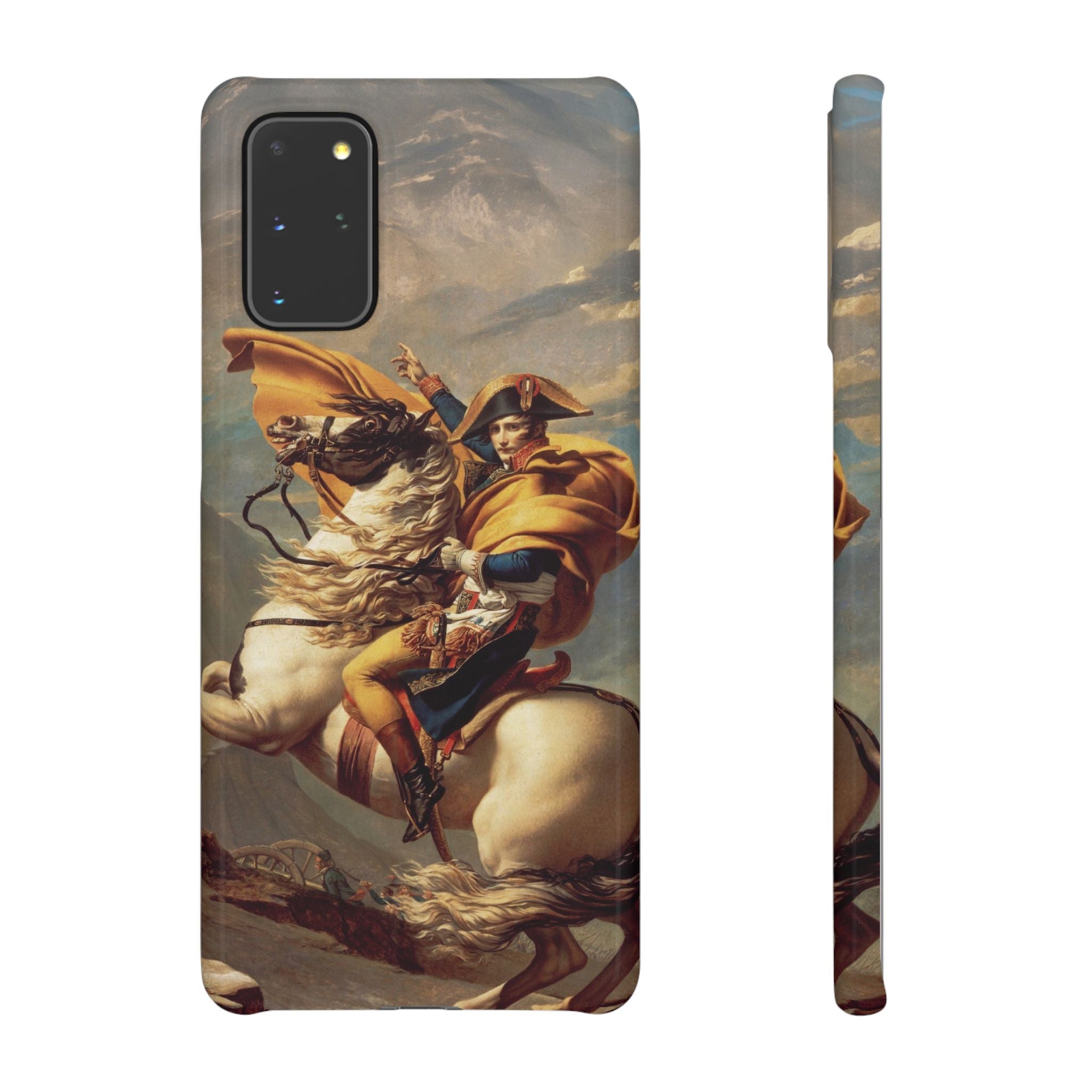 Napoleon at the Saint-Bernard Pass by Jacques-Louis David - Samsung Slim Case