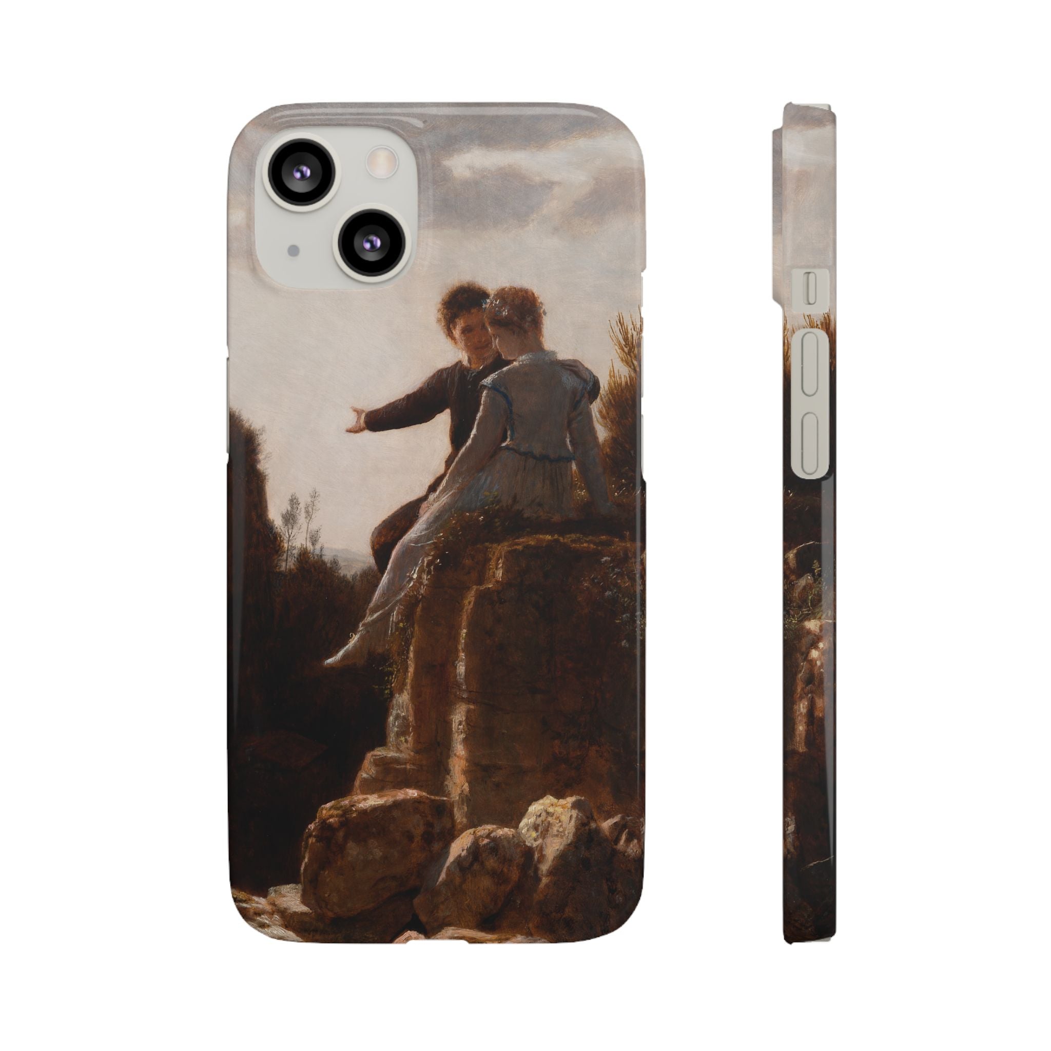 The Honeymoon by Arnold Böcklin - iPhone Slim Case