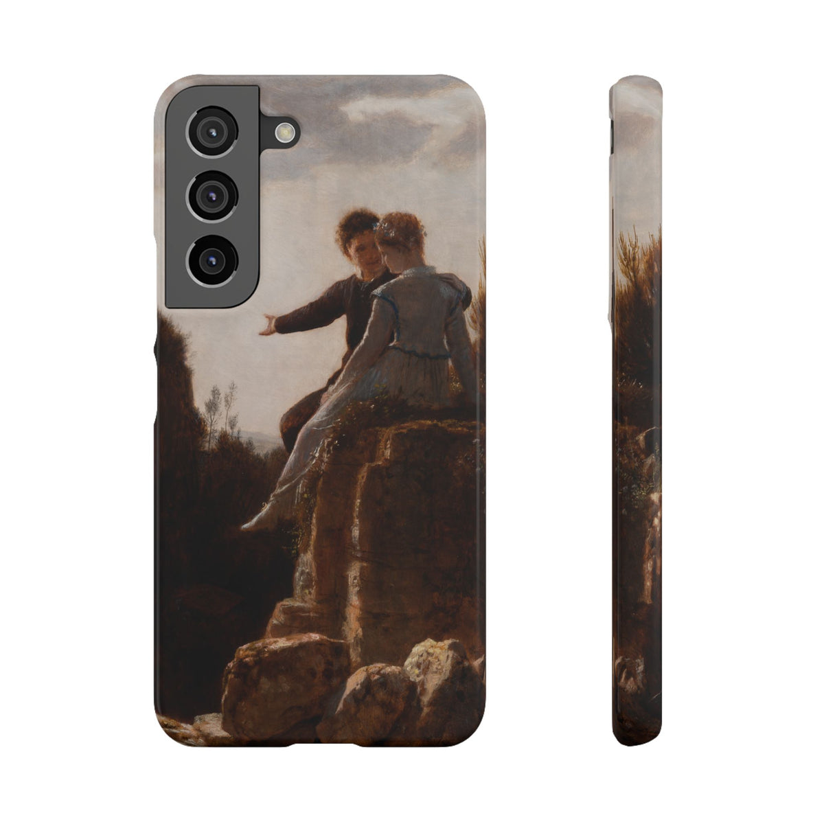 The Honeymoon by Arnold Böcklin - Samsung Slim Case