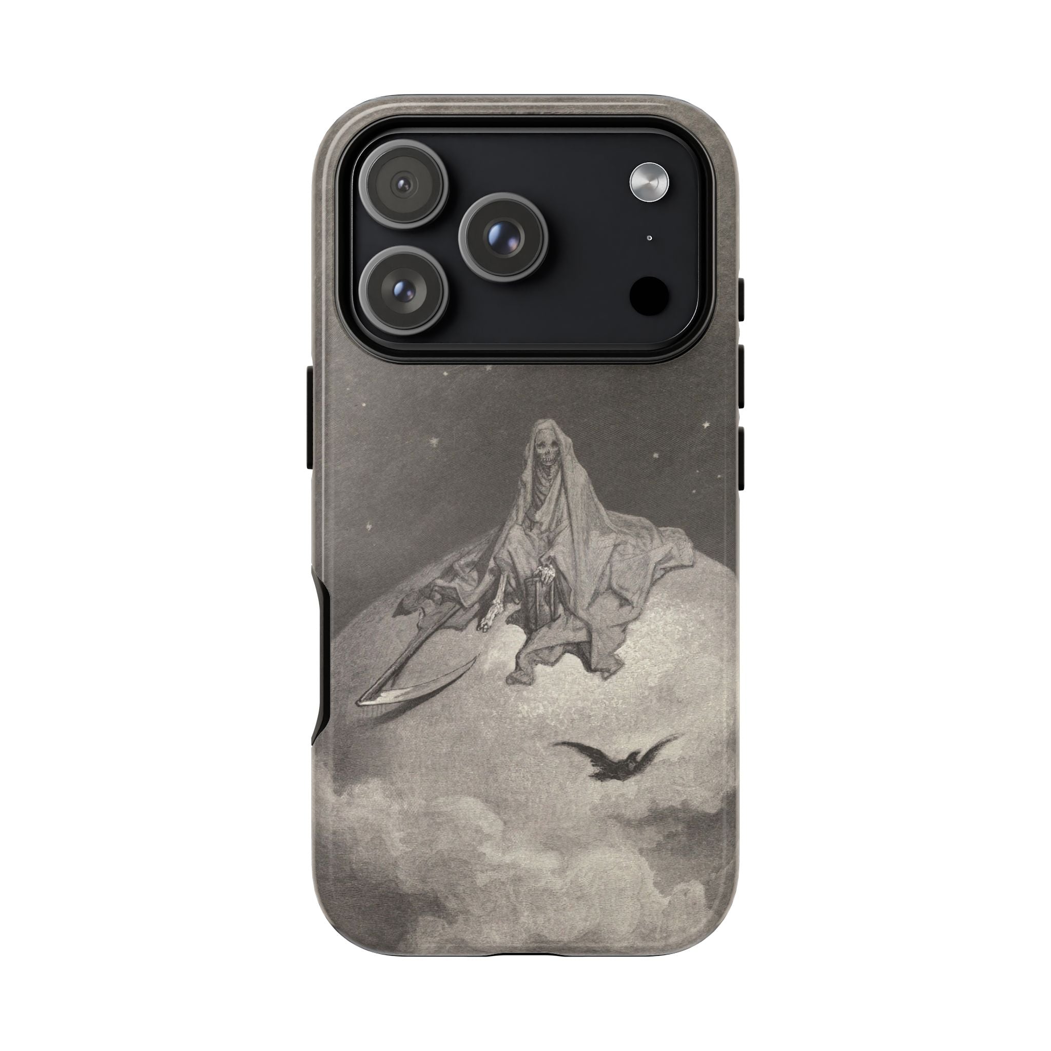 Doubting, dreaming dreams no mortal ever dared to dream before by Gustave Doré - iPhone Tough Case