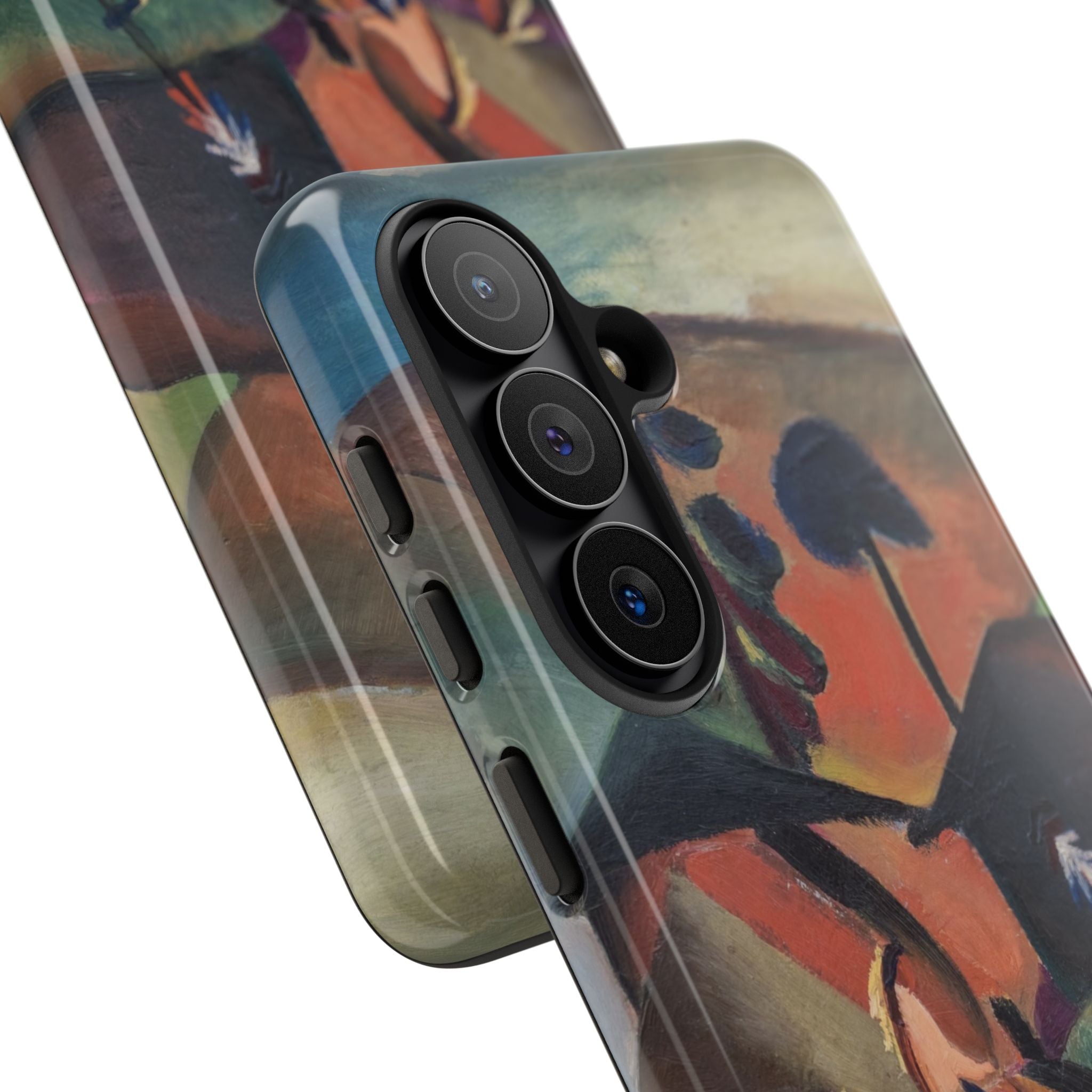 Indians on Horsebacks by August Macke - Samsung Tough Case