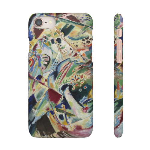 Panel for Edwin R. Campbell No. 4 by Vasily Kandinsky - iPhone Slim Case