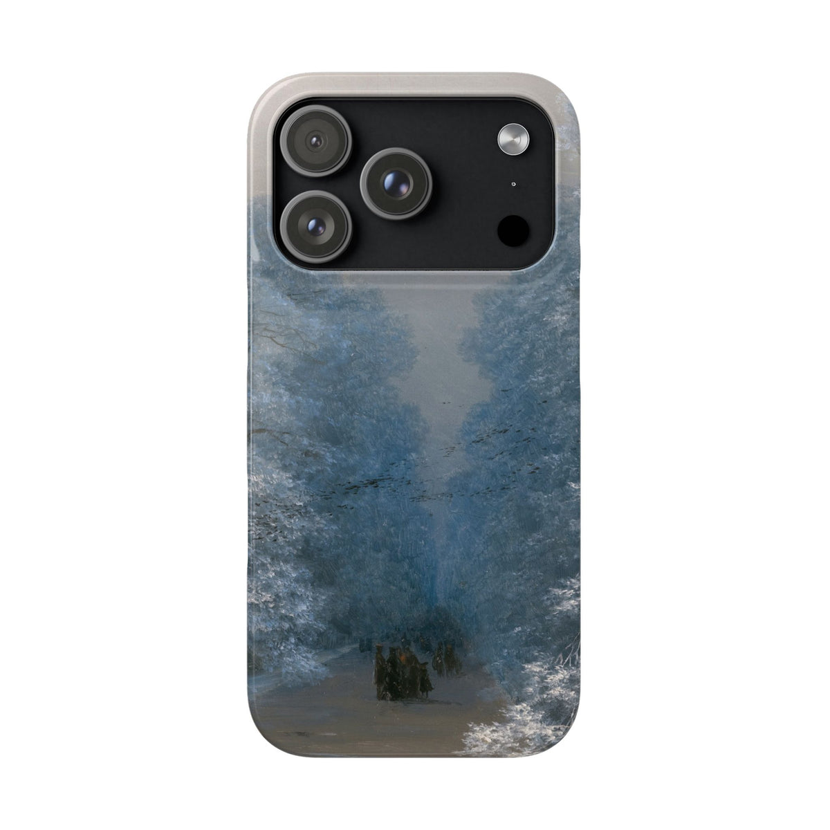 Winter Landscape by Ivan Aivazovsky - iPhone Slim Case