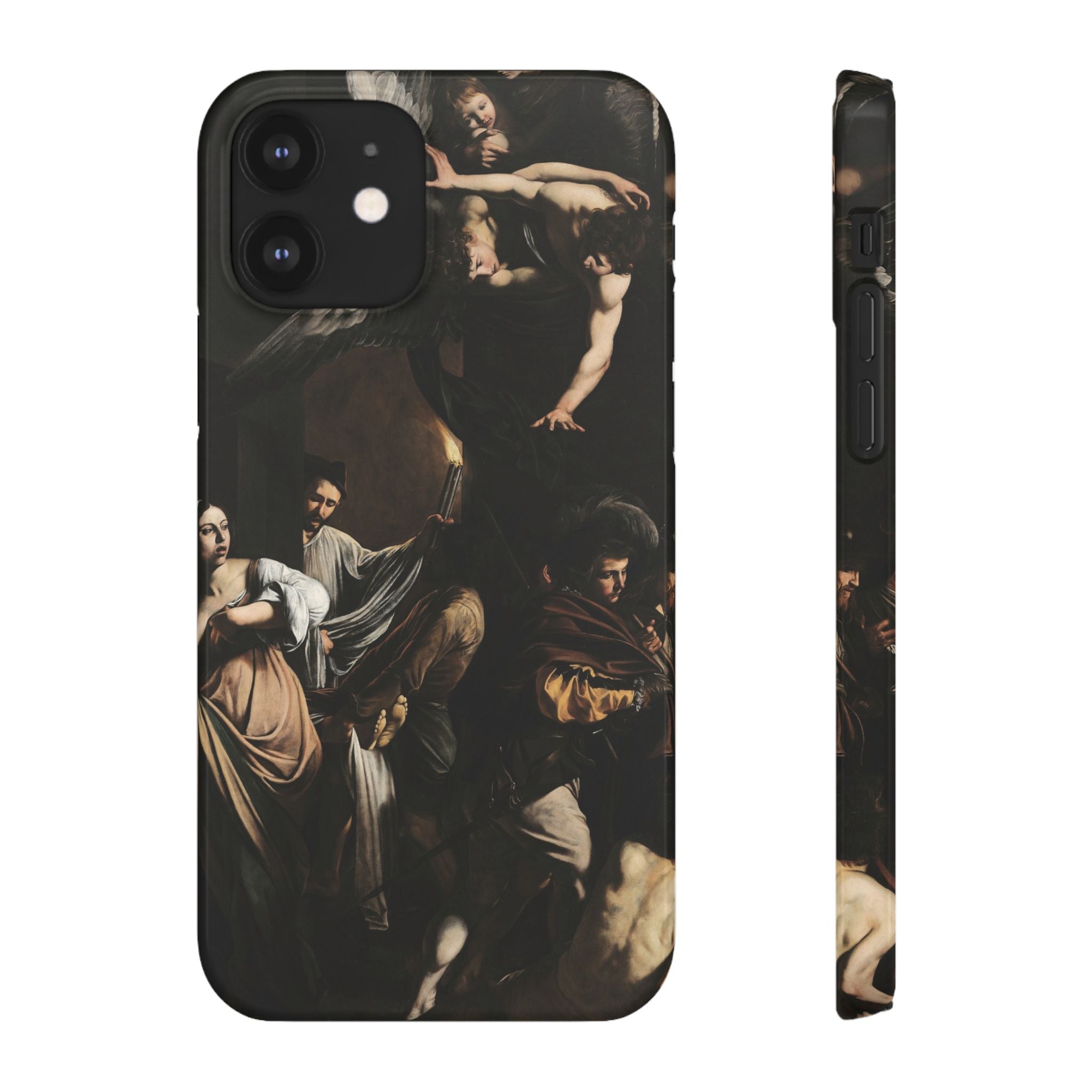 The Seven Works of Mercy by Caravaggio - iPhone Slim Case