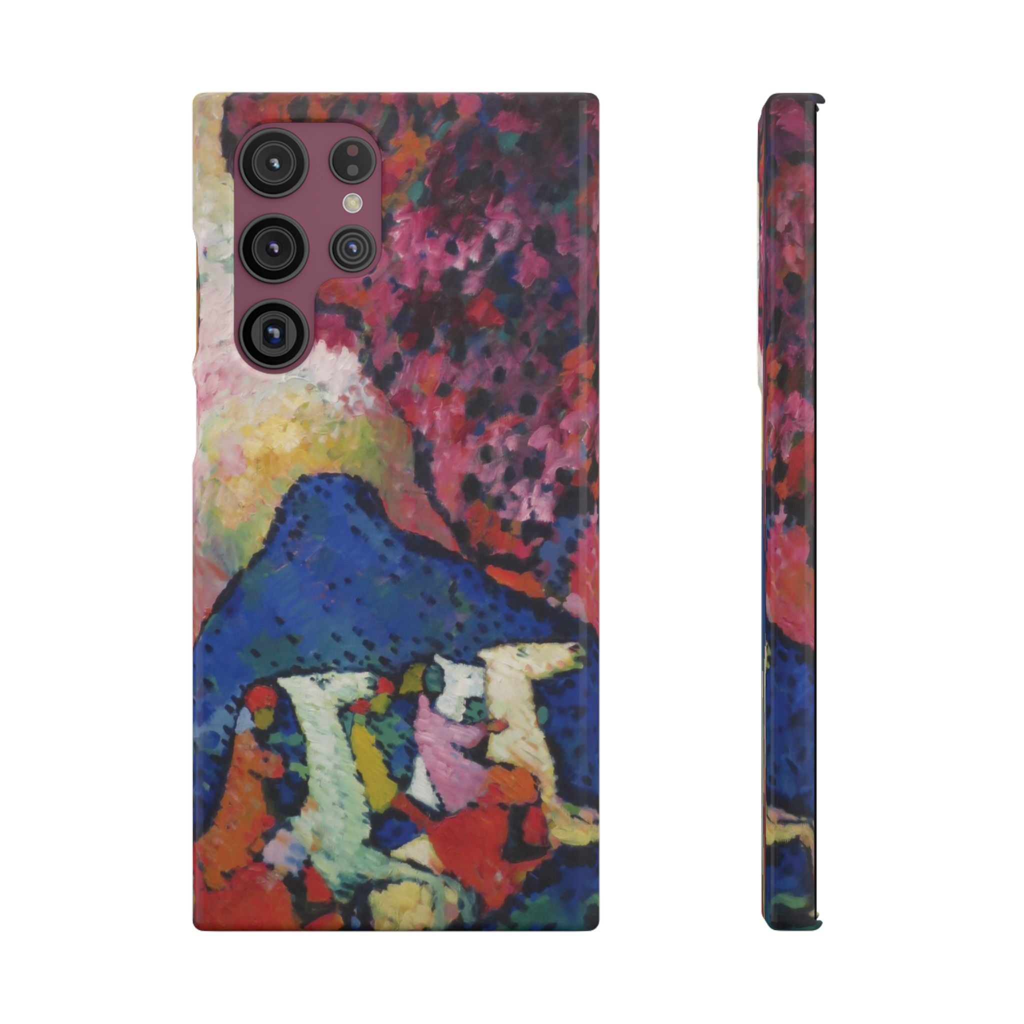 Blue Mountain by Vasily Kandinsky - Samsung Slim Case