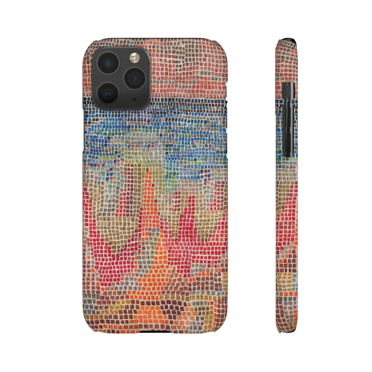 Cliffs by the sea by Paul Klee - iPhone Slim Case