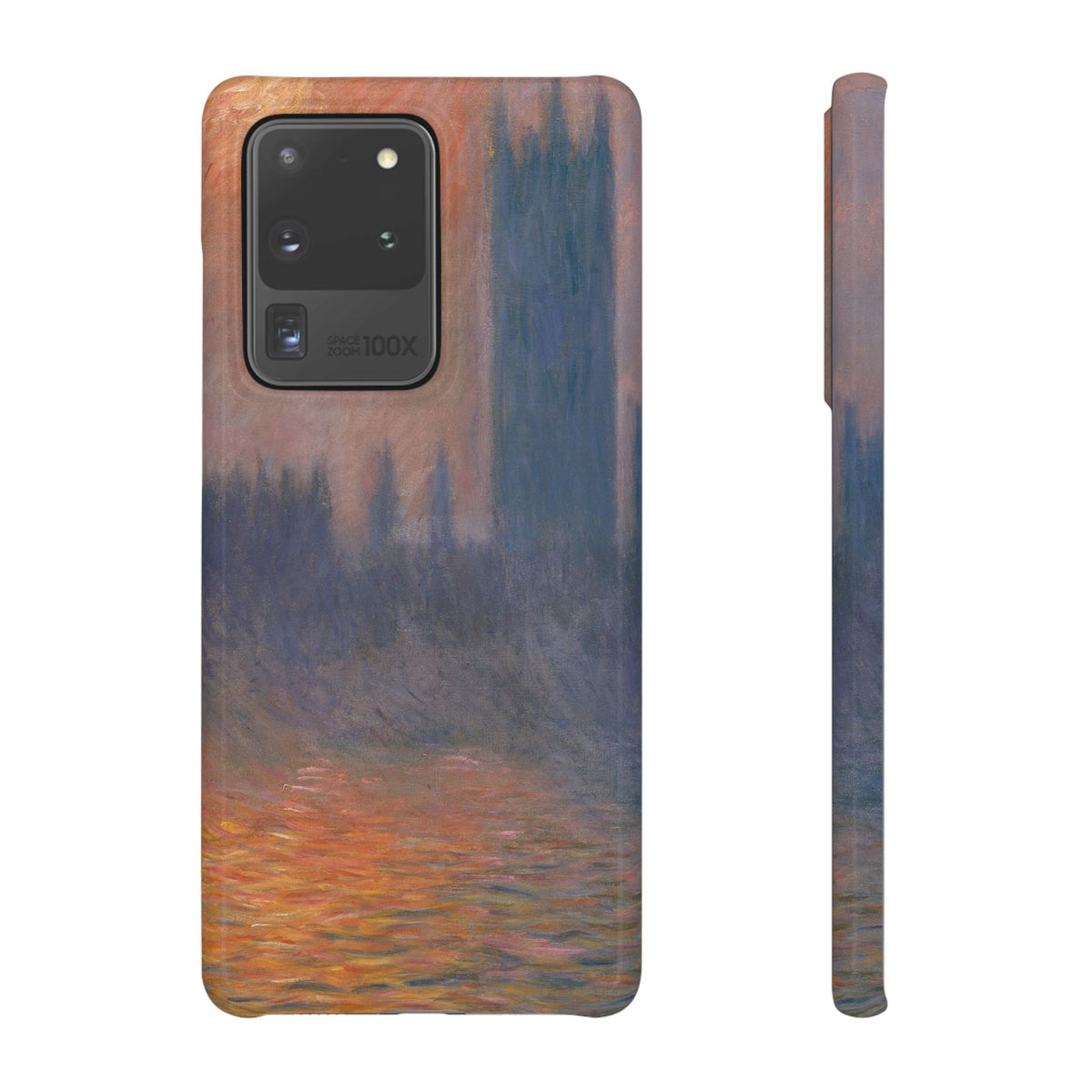 The Houses of Parliament Sunset by Claude Monet - Samsung Slim Case