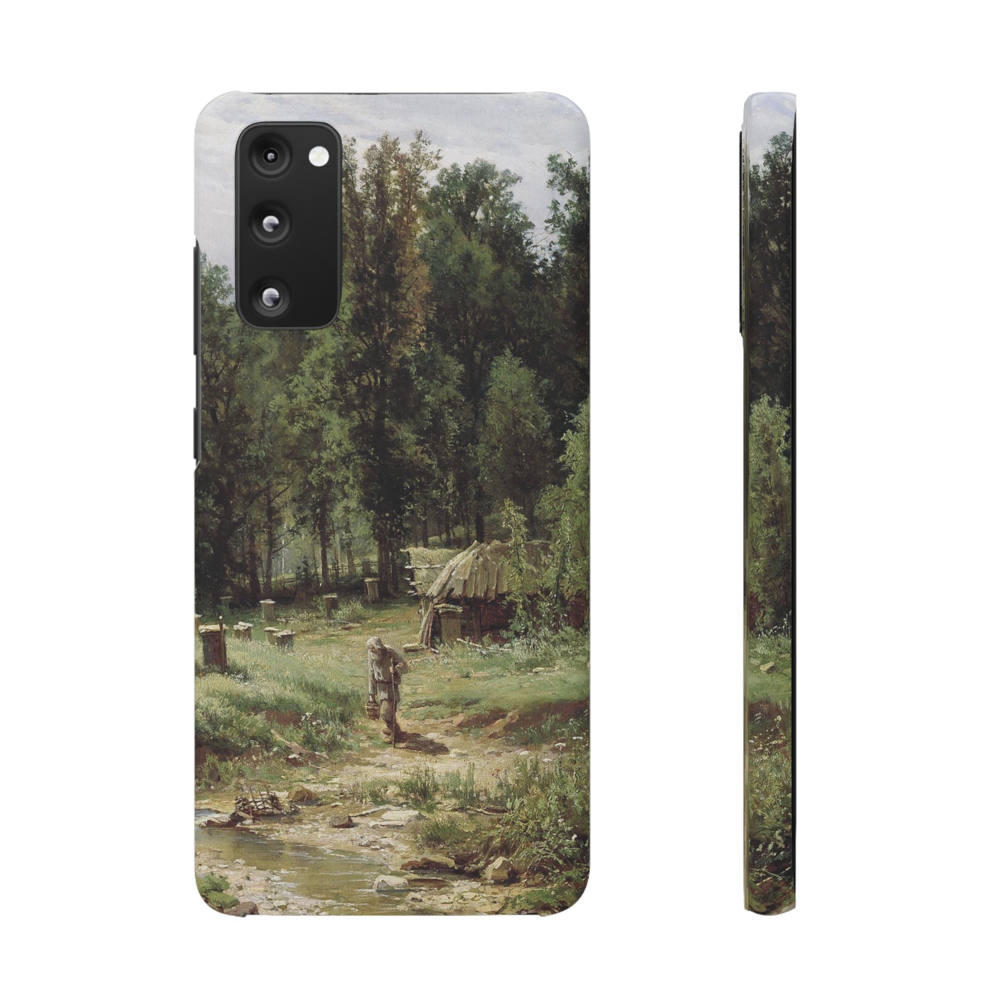 An Apiary in the Forest by Ivan Ivanovich Shishkin - Samsung Slim Case