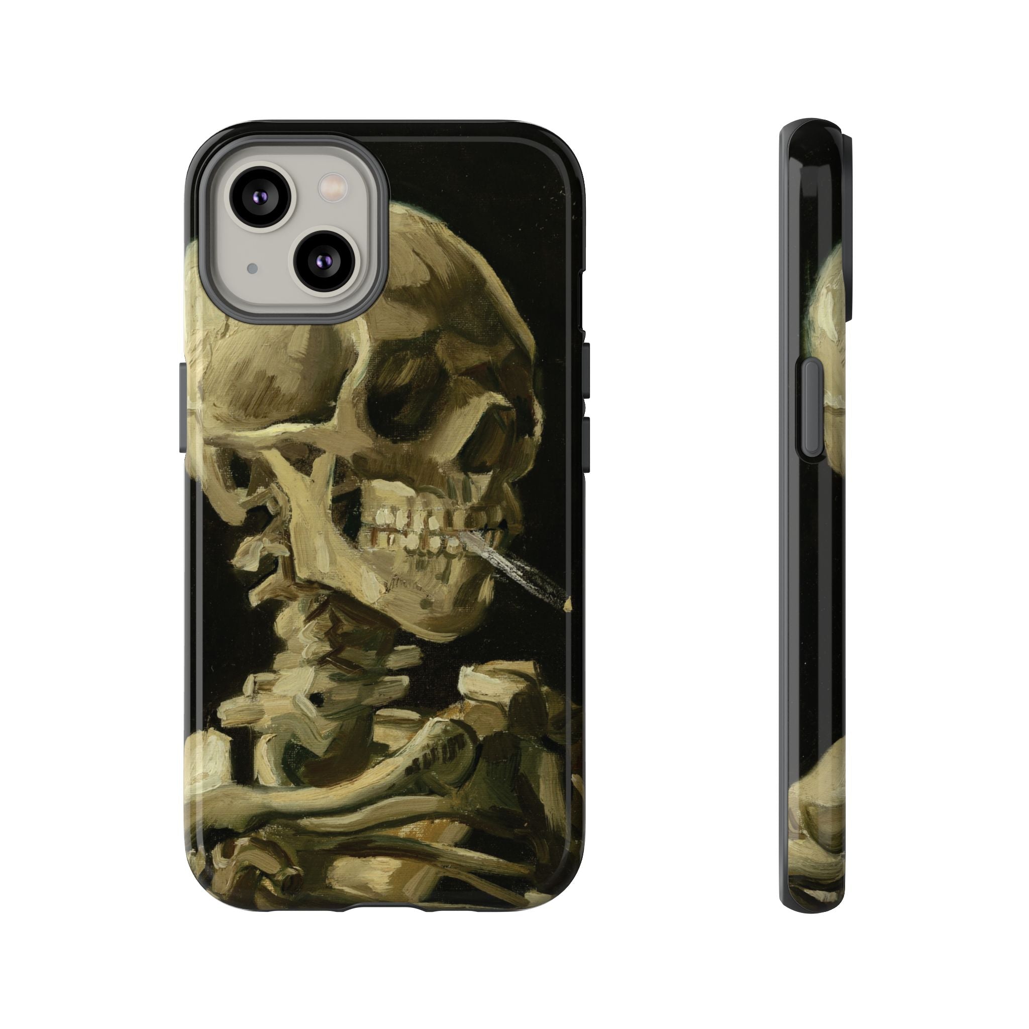 Head of a Skeleton with a Burning Cigarette by Vincent van Gogh - iPhone Tough Case