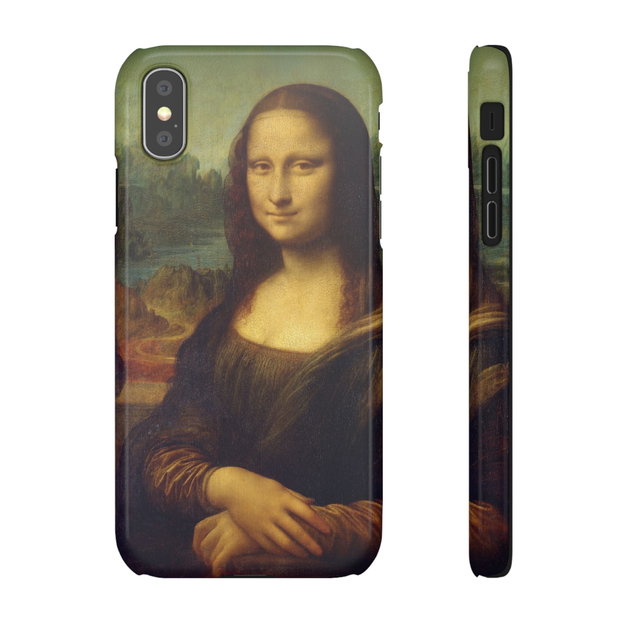 Mona Lisa by Leonardo da Vinci - iPhone Slim Case