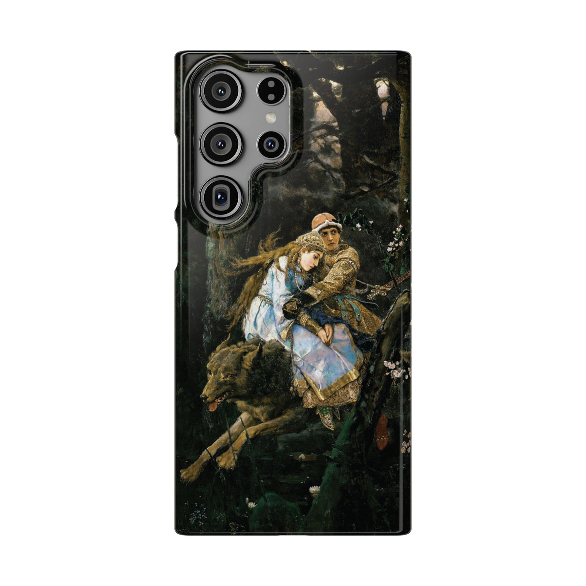 Ivan Tsarevich Riding the Grey Wolf by Viktor Vasnetsov - Samsung Slim Case