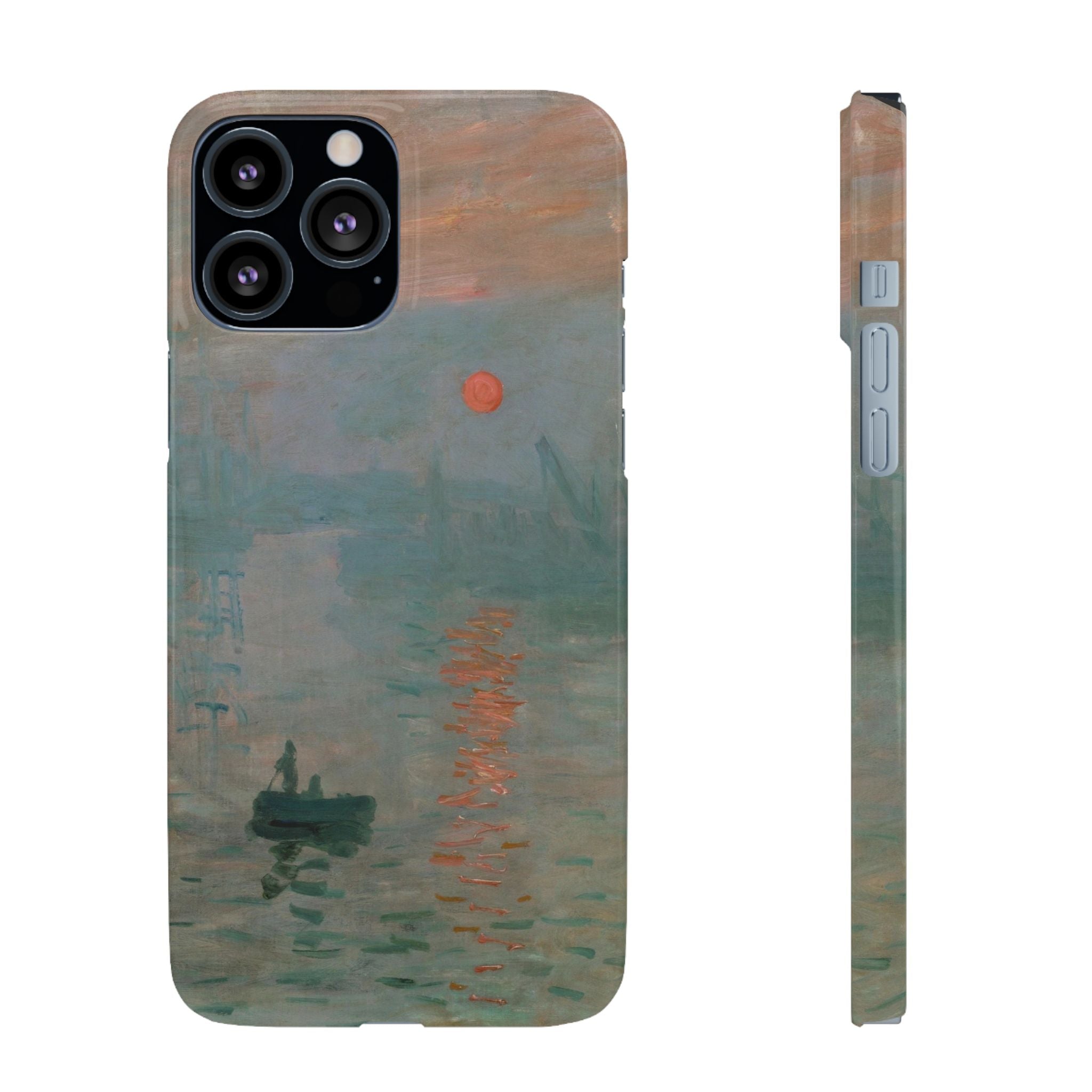Impression, Sunrise by Claude Monet - iPhone Slim Case